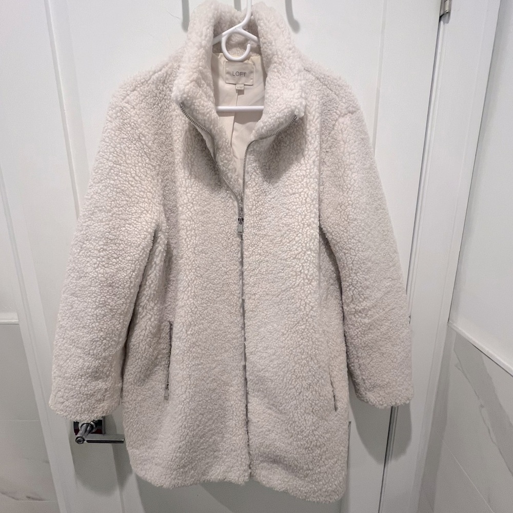 Winter faux fur coat